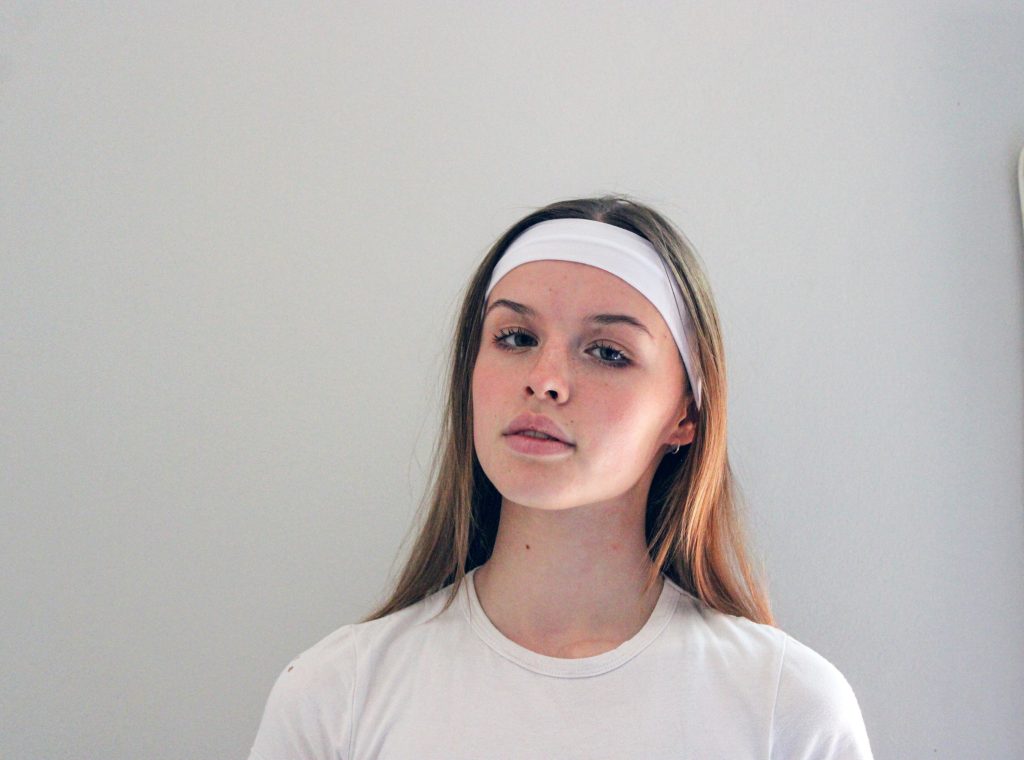 Elastic Headband - White