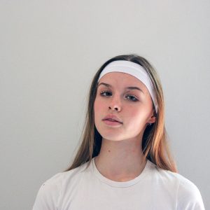 Elastic Headband - White