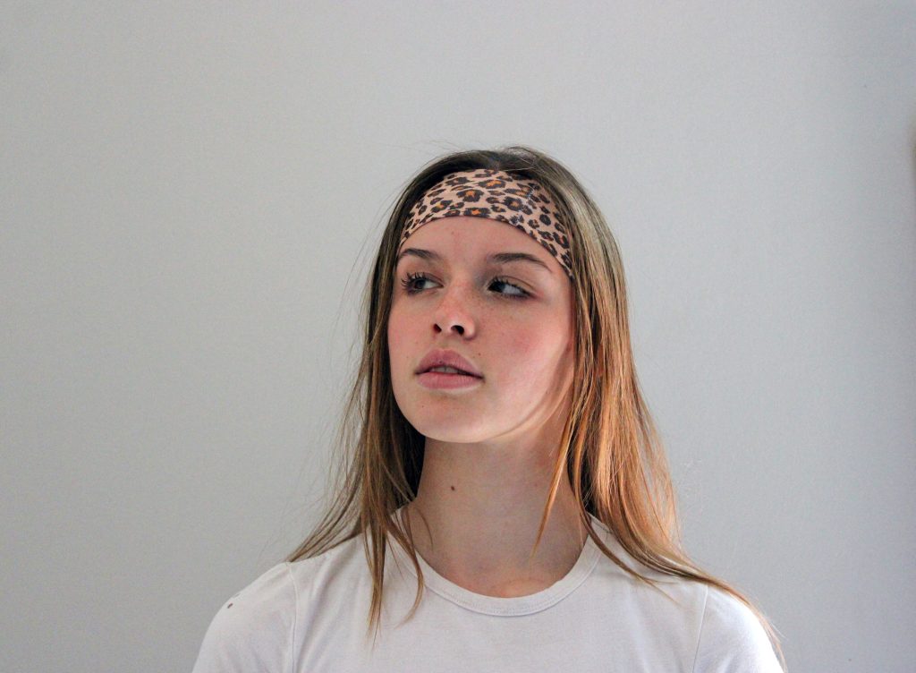 Elastic Headband - Leopard Print