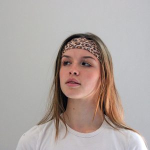 Elastic Headband - Leopard Print