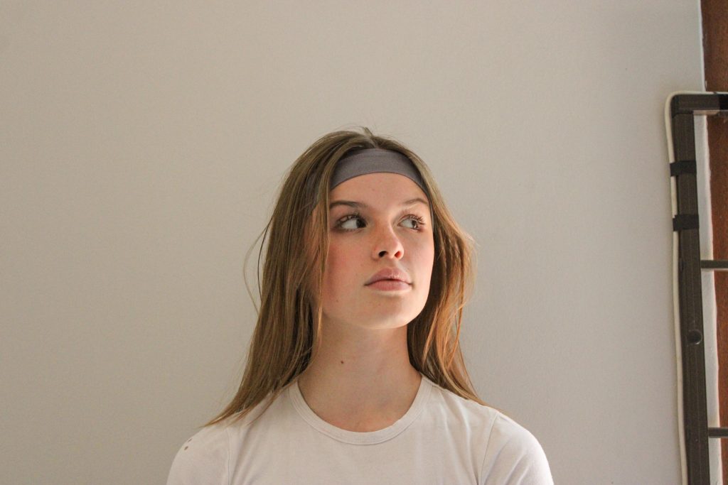 Elastic Headband - Light Grey