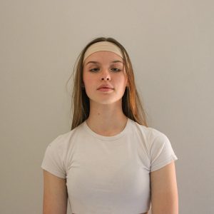 Elastic Headband - Beige