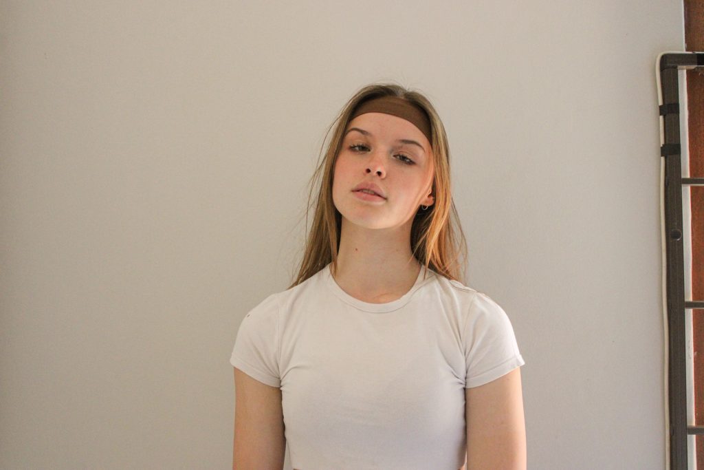 Elastic Headband - Brown