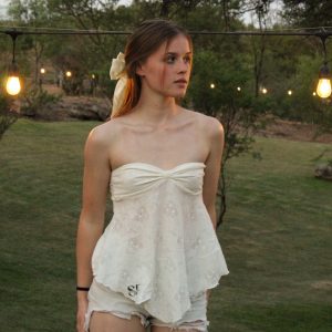 Sleeveless Tube Top - Cream